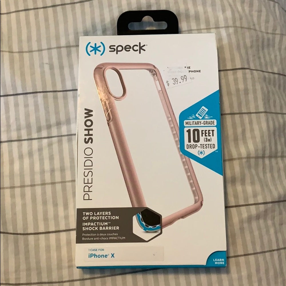 Speck iPhone X phone case
